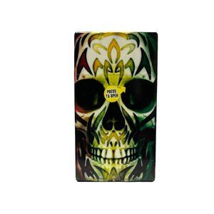 Colorful Plastic Design Cigarette Hard Case Pack Holder Fits 100's